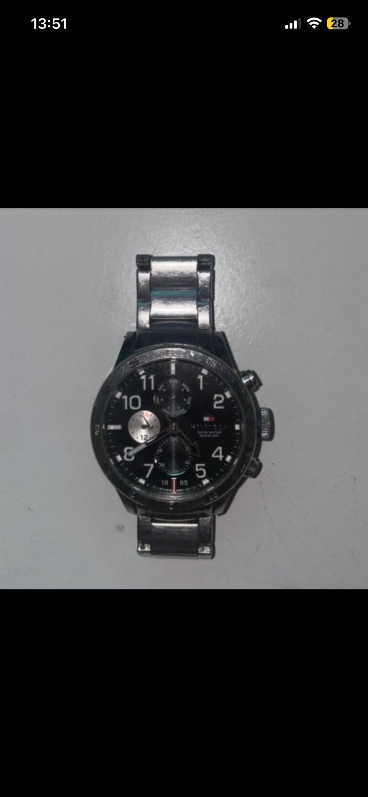 Tommy Hilfiger horloge (kijk beschrijving), Verzenden, Gebruikt