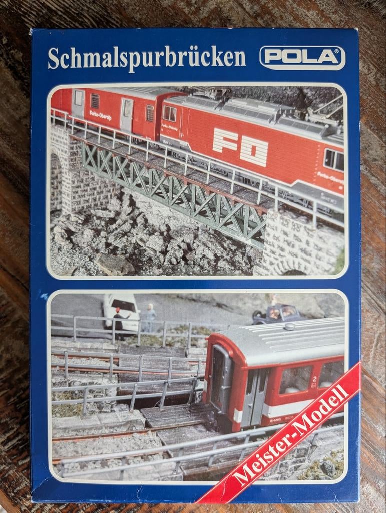 Pola H0 807 Smalspoorbrug - Nieuw in originele verpakking, Hobby en Vrije tijd, Overige merken, Gelijkstroom of Wisselstroom, Brug, Tunnel of Gebouw