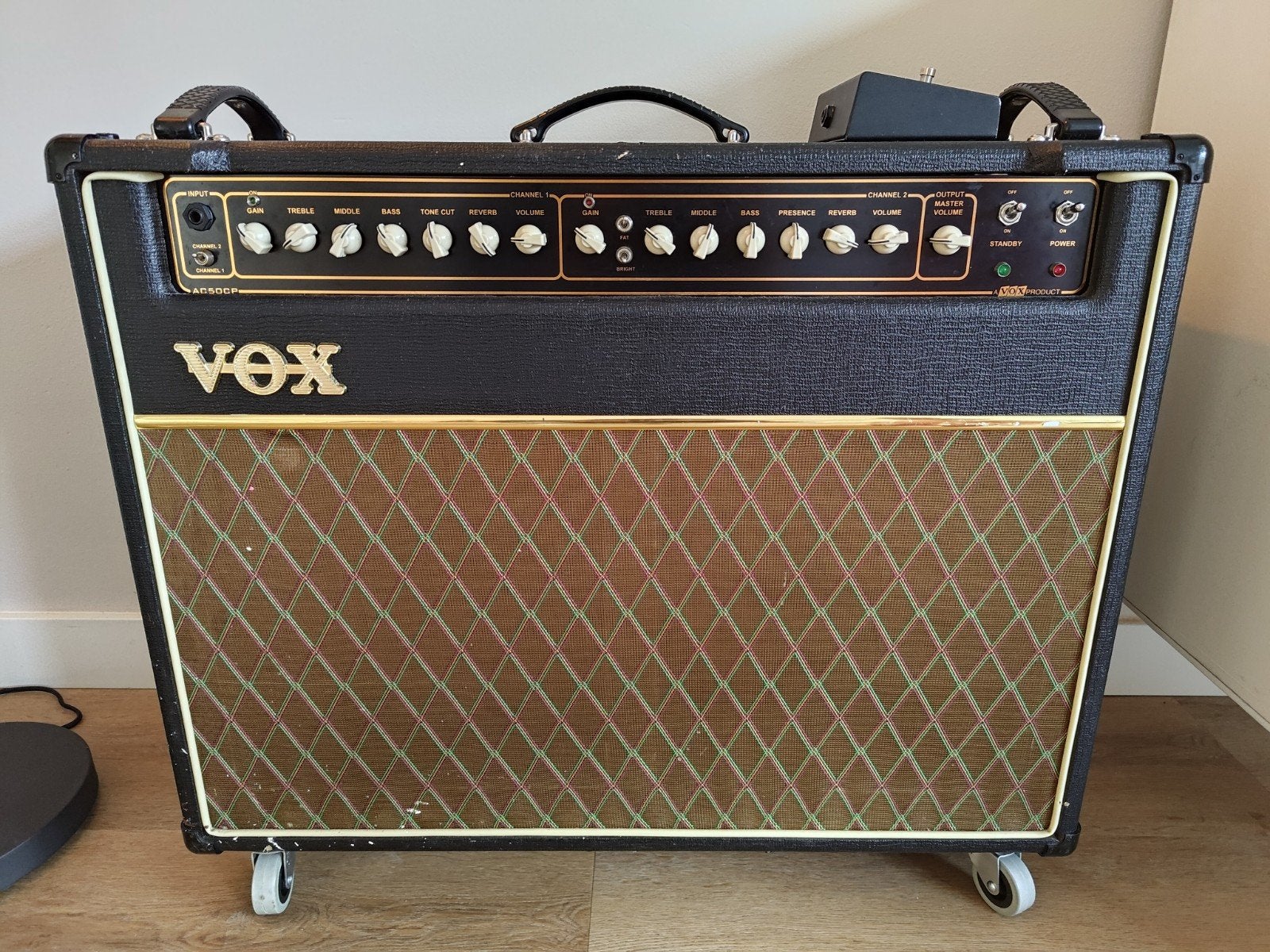 VOX AC50 cp, Ophalen, Gebruikt, Gitaar
