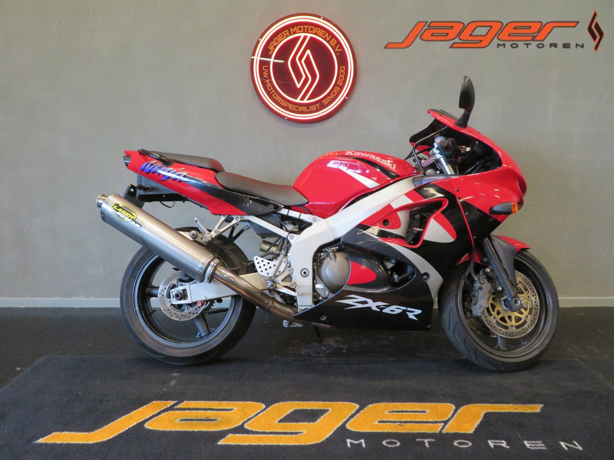 Kawasaki NINJA ZX-6R ZX6R LASER HOTCAM (bj 1999), Super Sport, 600 cc, Gebruikt, Bedrijf
