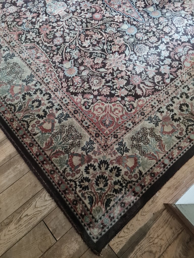 Vintage wollen vloerkleed, Ophalen, Heikant 21 Kaatsheuvel, Belle Vieille Brocante, 200 cm of meer