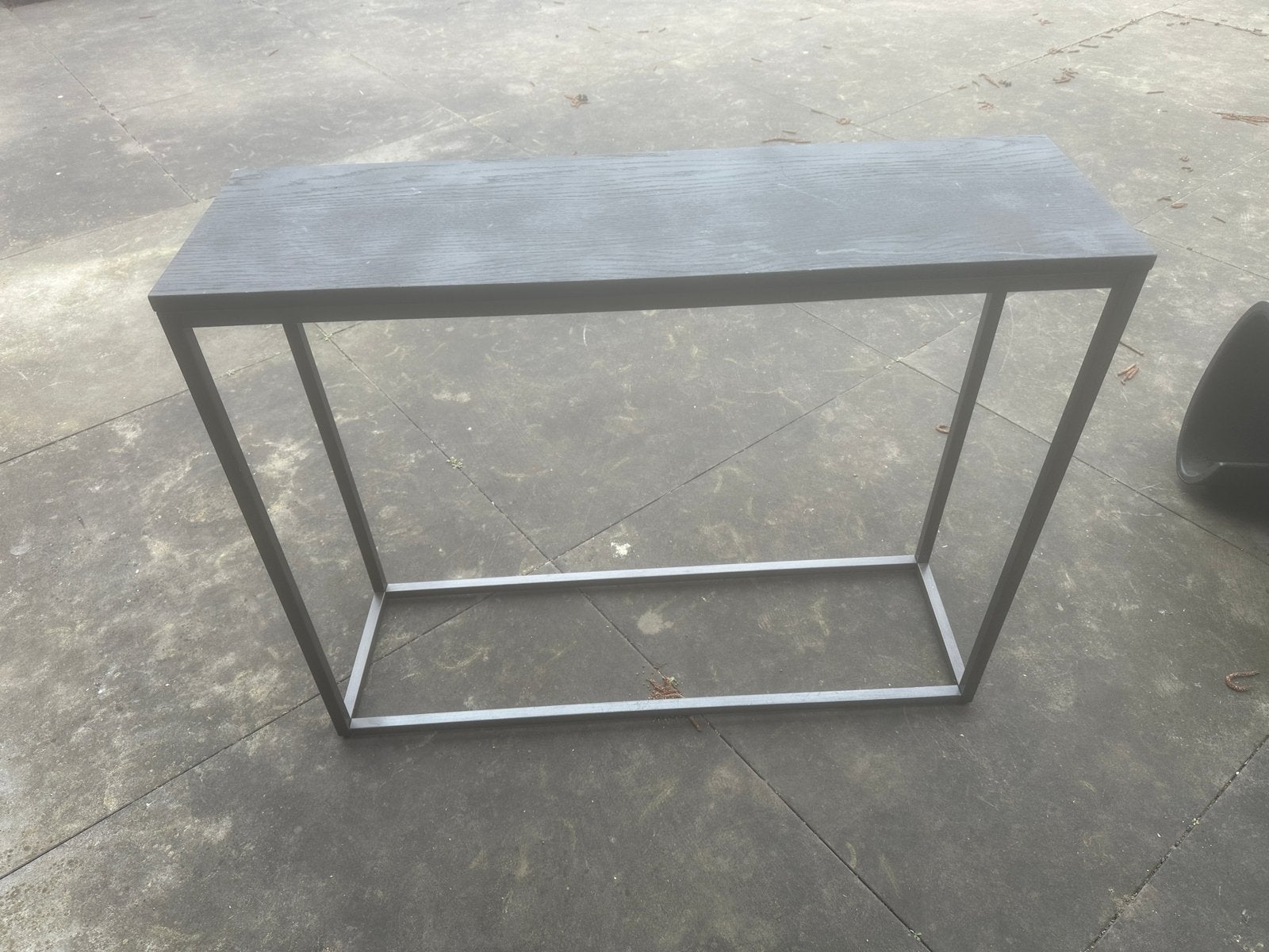 Sidetable 100x80c30 cm, 100 tot 150 cm, Ophalen of Verzenden, Zo goed als nieuw, 25 tot 50 cm