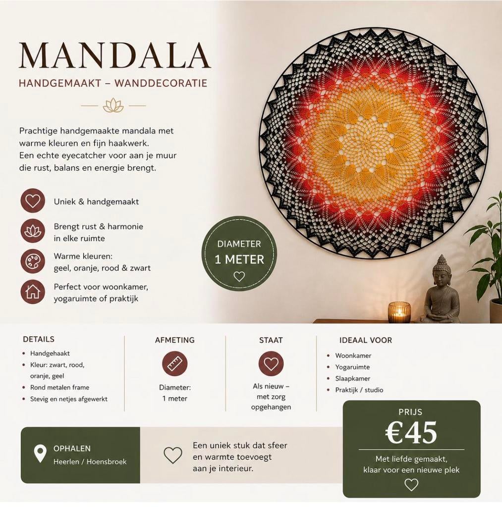 Mandala !, Ophalen of Verzenden, Zo goed als nieuw, Overige typen