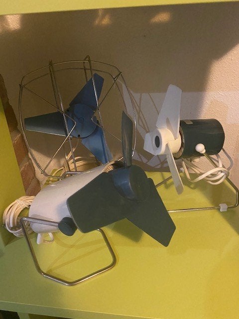 Vintage Verzameling Ventilatoren jaren '60 t/m '90, Ophalen of Verzenden, Nieuw, Tafelventilator