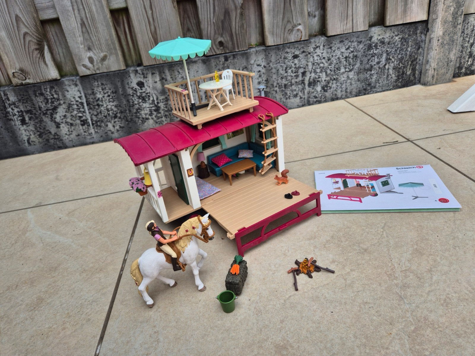 Schleich Woonwagen voor geheime club-bijeenkomsten, Ophalen of Verzenden, Jongen of Meisje