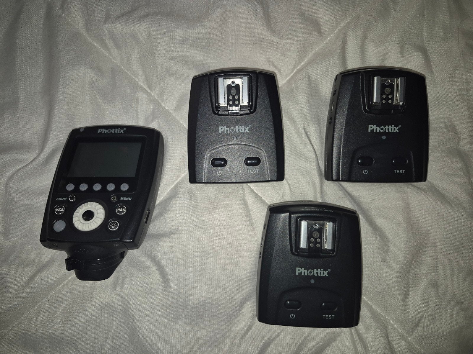 Phottix odin ll TTL flash trigger set canon, Ophalen, Zo goed als nieuw, Overige merken