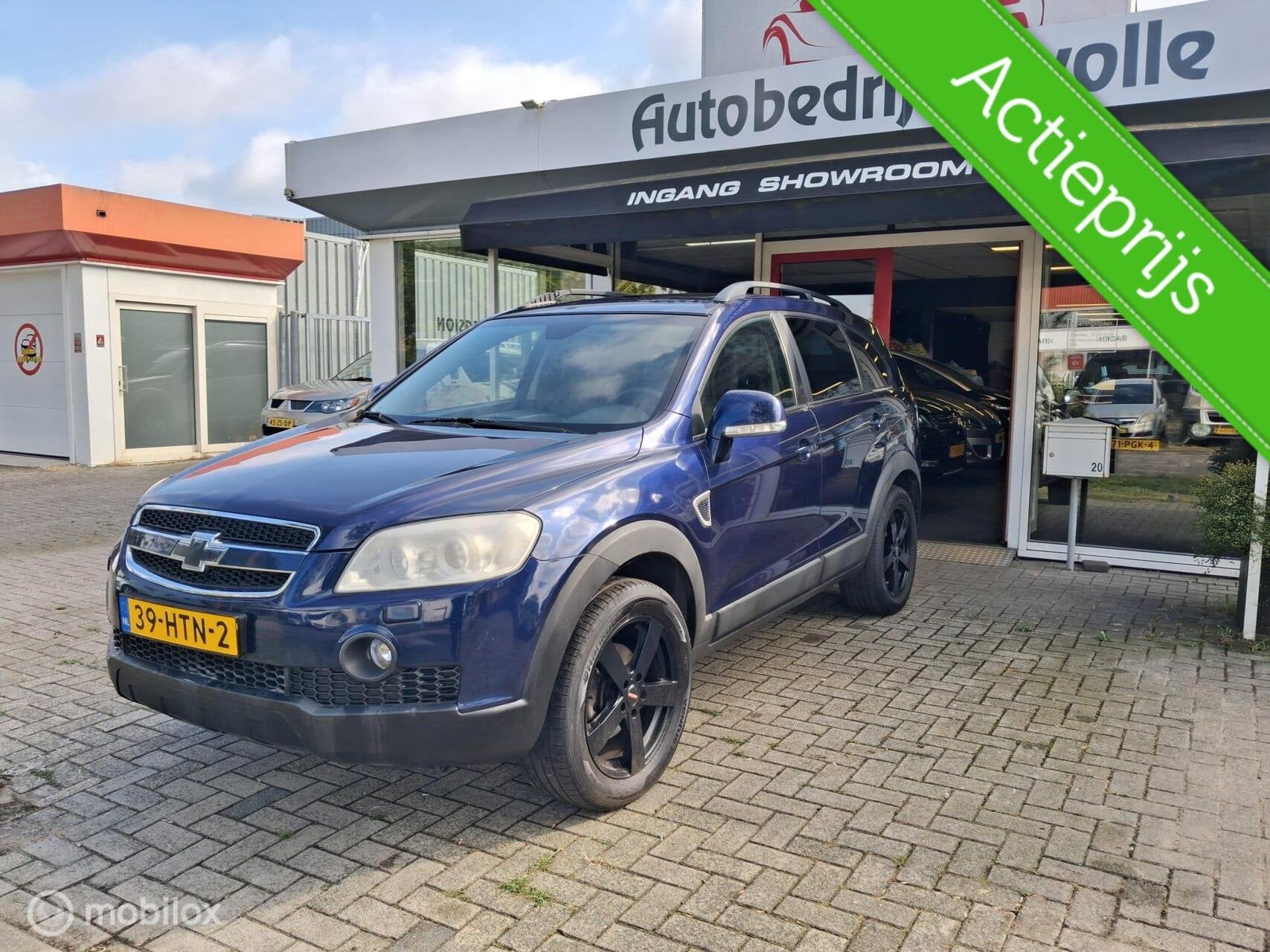 CHEVROLET CAPTIVA 3.2i EXECUTIVE LIMITED|AUTOMAAT|7 PERS|NAP, 3195 cc, Gebruikt, 2000 kg, Blauw