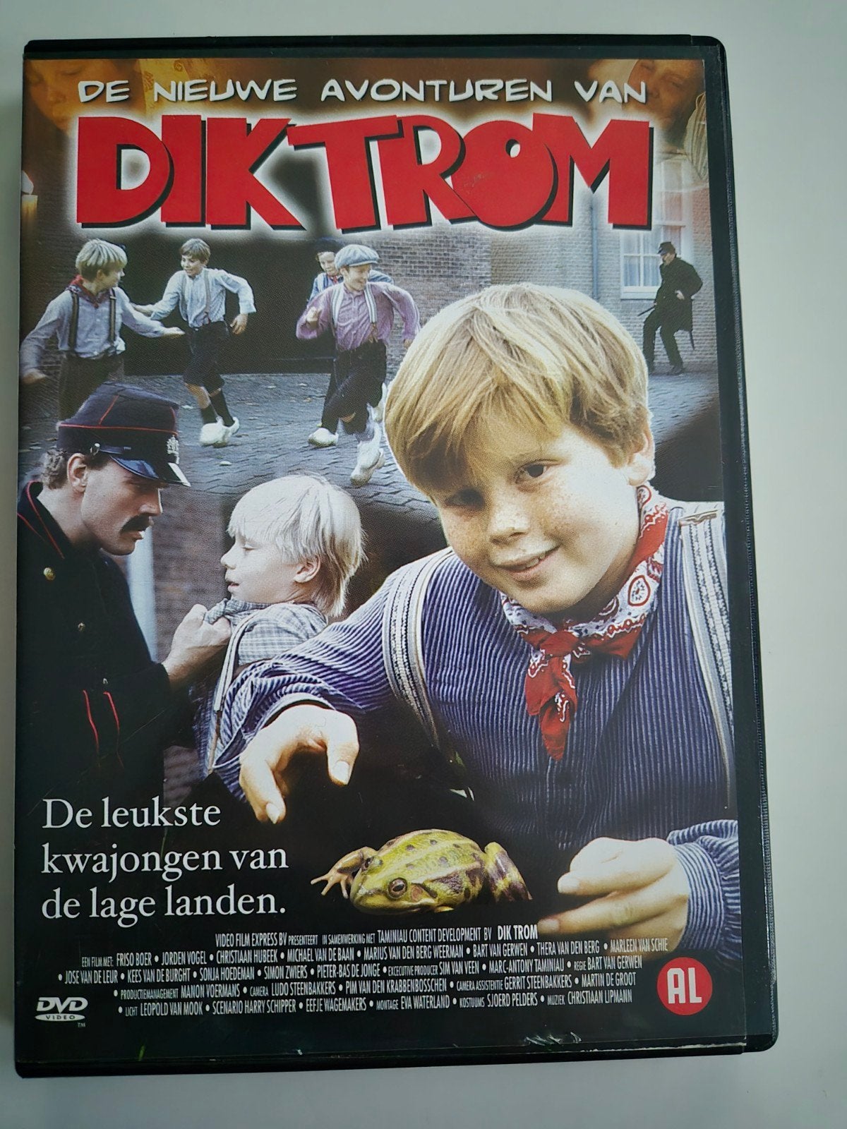 dik trom dvd - in goede staat, Alle leeftijden, Inclusief doosje, Zo goed als nieuw, Familie