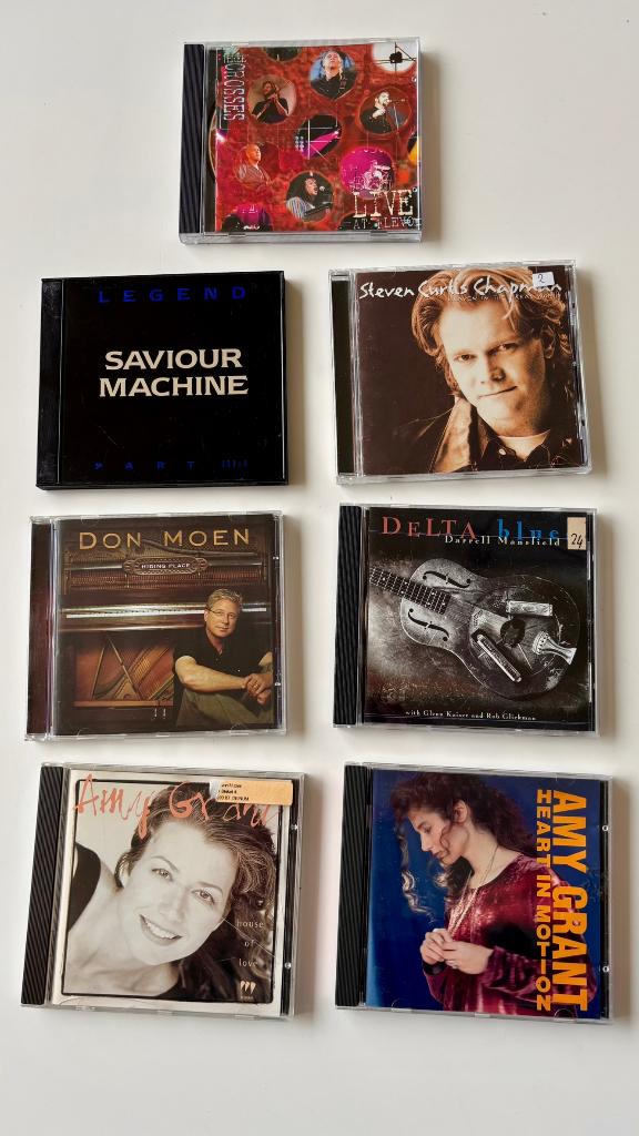 Div. gospel: Glenn Kaiser, Steven C. Chapman, Three Cros, Ophalen of Verzenden, Gebruikt, Gospel