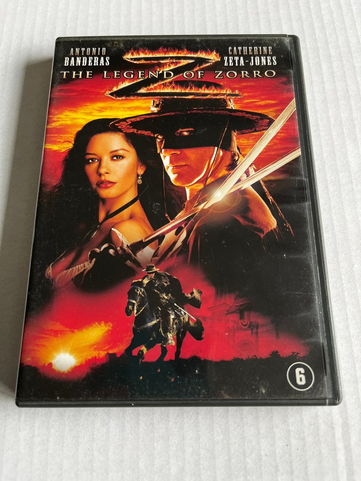 The Legend of Zorro DVD - Antonio Banderas, Nederlands, Ophalen of Verzenden, Vanaf 6 jaar, Gebruikt