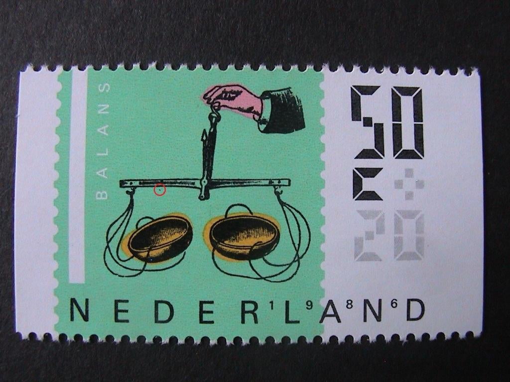 plaatfout 1352a , postfris., Verzenden, Na 1940, Postfris