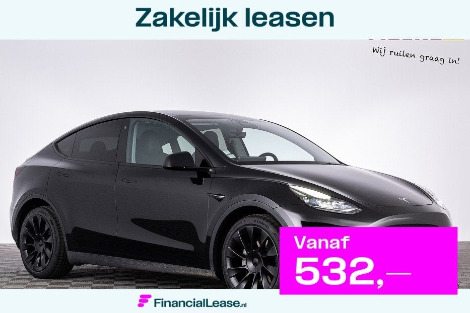 Tesla Model Y Long Range AWD 75 kWh | BLACK | 20 INCH | PANO, Automaat, 12 maanden, 0 cilinders, Gebruikt