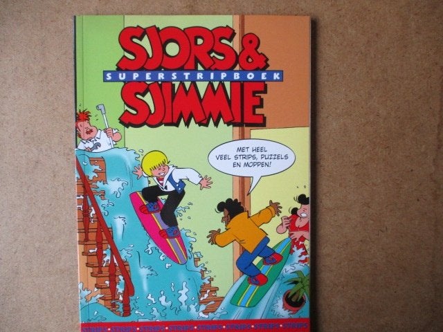 adv8061 sjors en sjimmie superstripboek, Boeken, Eén stripboek, Ophalen, Gelezen