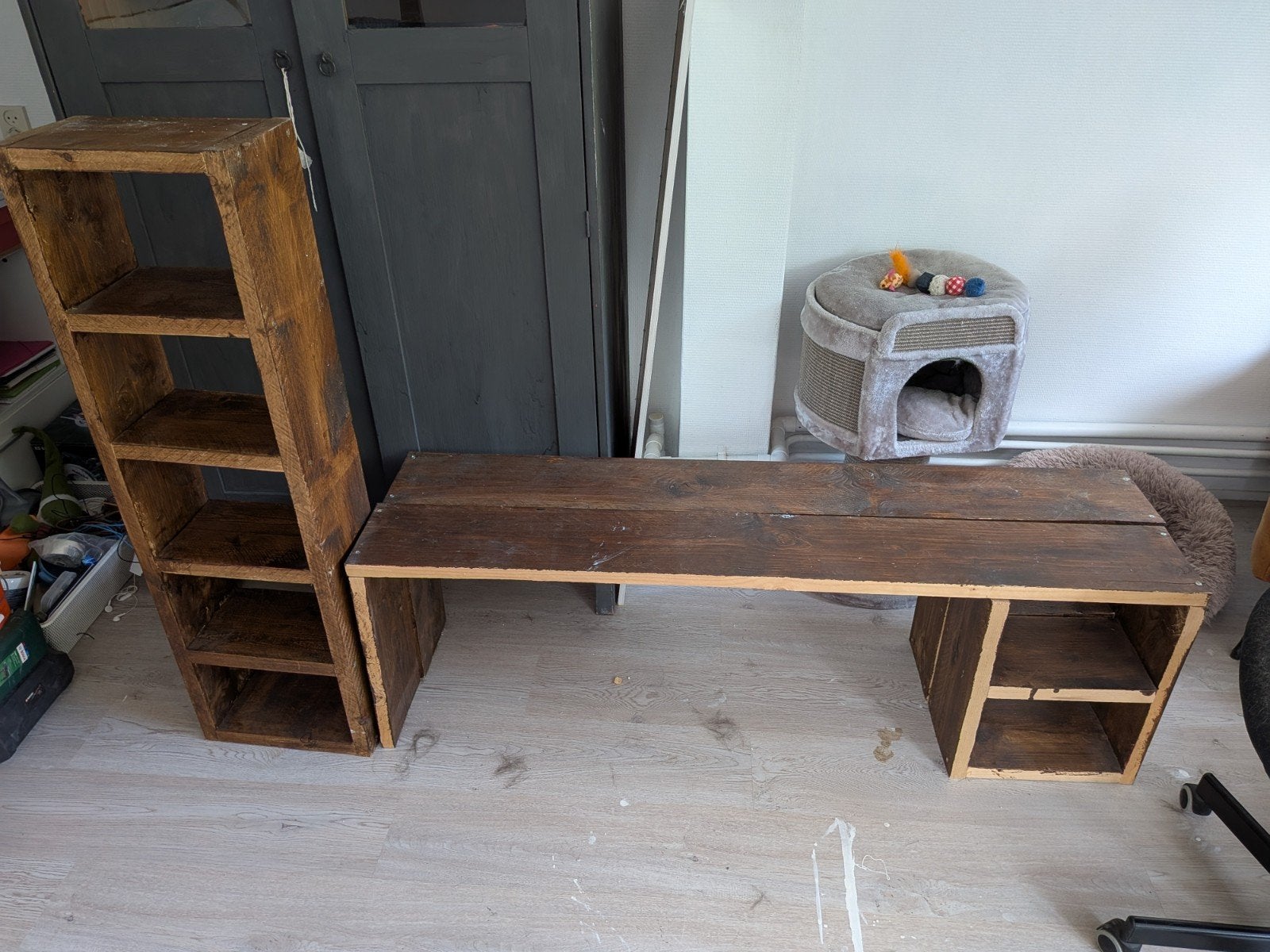 steigerhout, Ophalen, 25 tot 50 mm, Plank, Steigerhout
