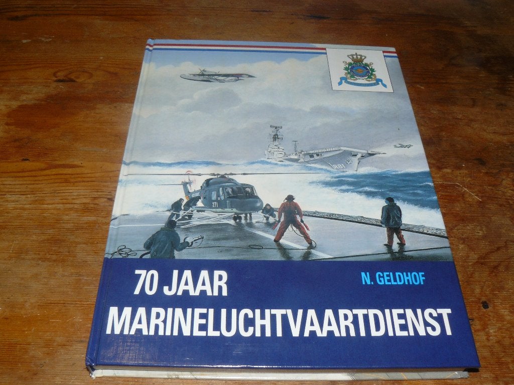 70 jaar Marine Luchtvaartdienst (MLD) Vliegen voor de vloot, Ophalen of Verzenden, Zo goed als nieuw, Boek of Tijdschrift
