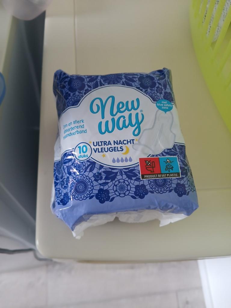 New Way Ultra Nacht Maandverband met Vleugels (10 stuks), Ophalen, Nieuw, Overige typen