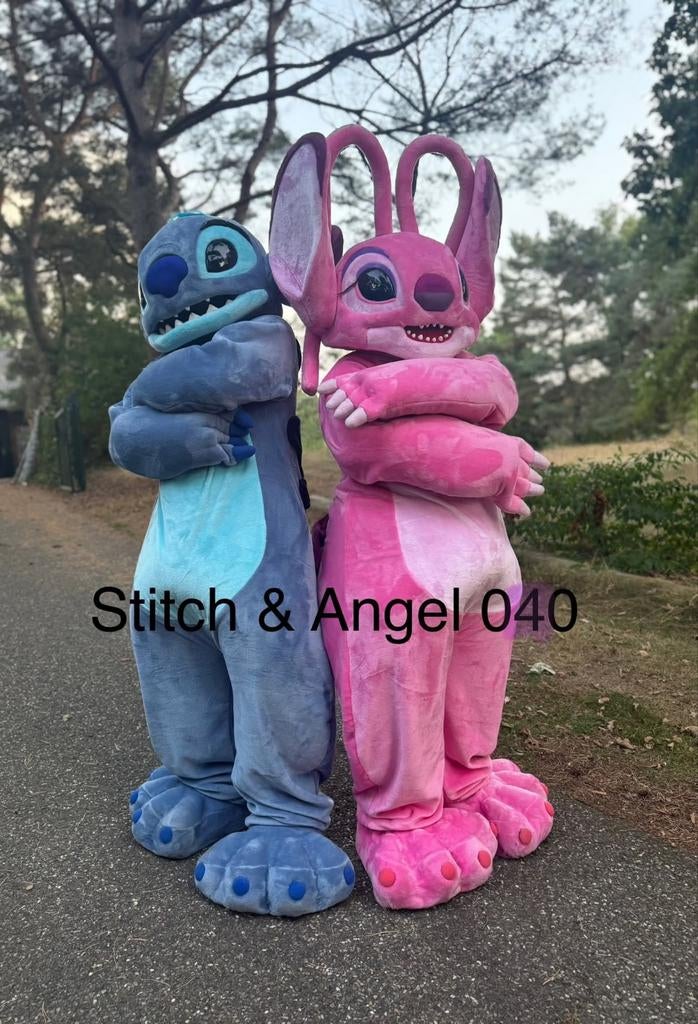 Stitch en Angel Mascotte Kostuums - verhuur, Ophalen, Nieuw