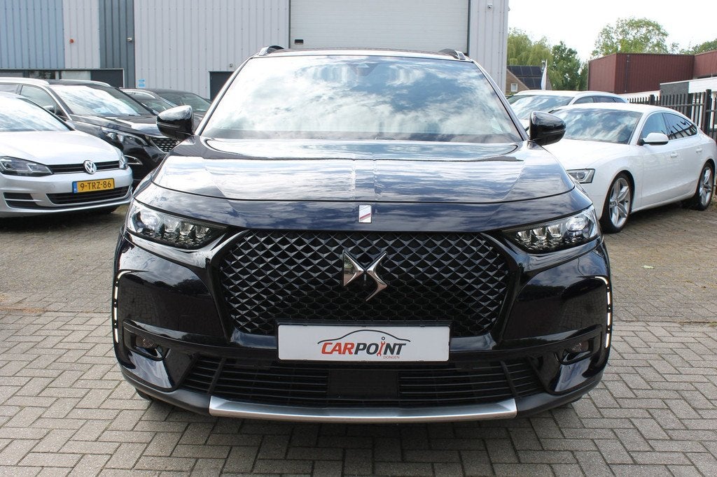 DS 7 Crossback E-Tense Rivoli Leder 360 Memory Full Options!, Auto's, DS, Gebruikt, Zwart, 4 cilinders, Automatische klimaatregeling