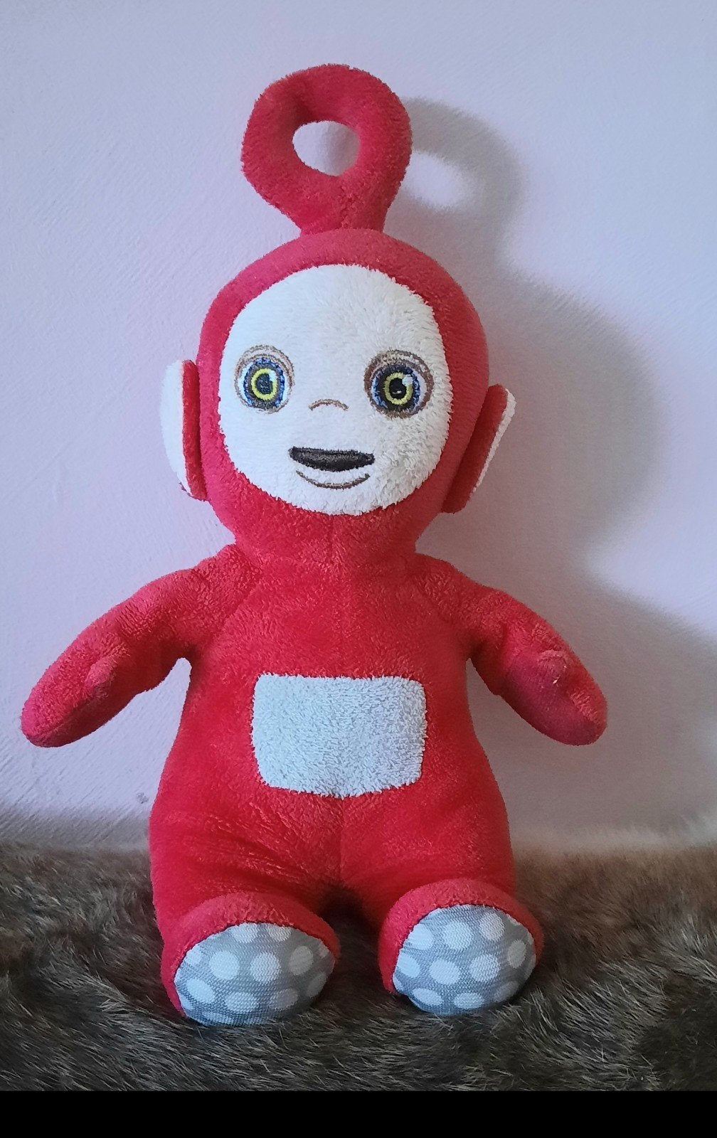 Po Teletubbie knuffel - ca. 28 cm - gewassen, Ophalen of Verzenden, Gebruikt, Overige typen