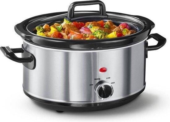slowcooker BL-75002 - 3,5 liter, Witgoed en Apparatuur, Slowcookers, Ophalen of Verzenden, Timer, Nieuw