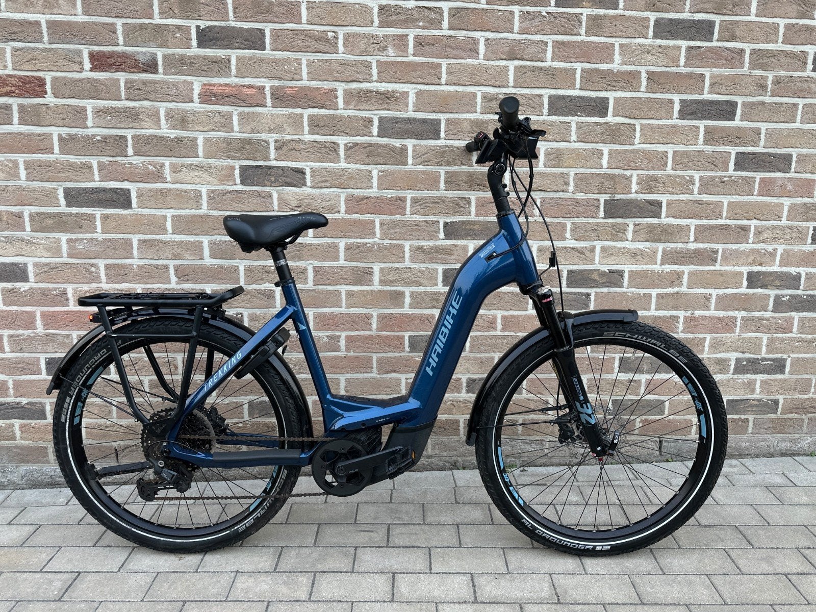 E-Bike Haibike TREKKING 8 Low 750Wh, Ophalen, Gebruikt, 50 km per accu of meer, Overige merken
