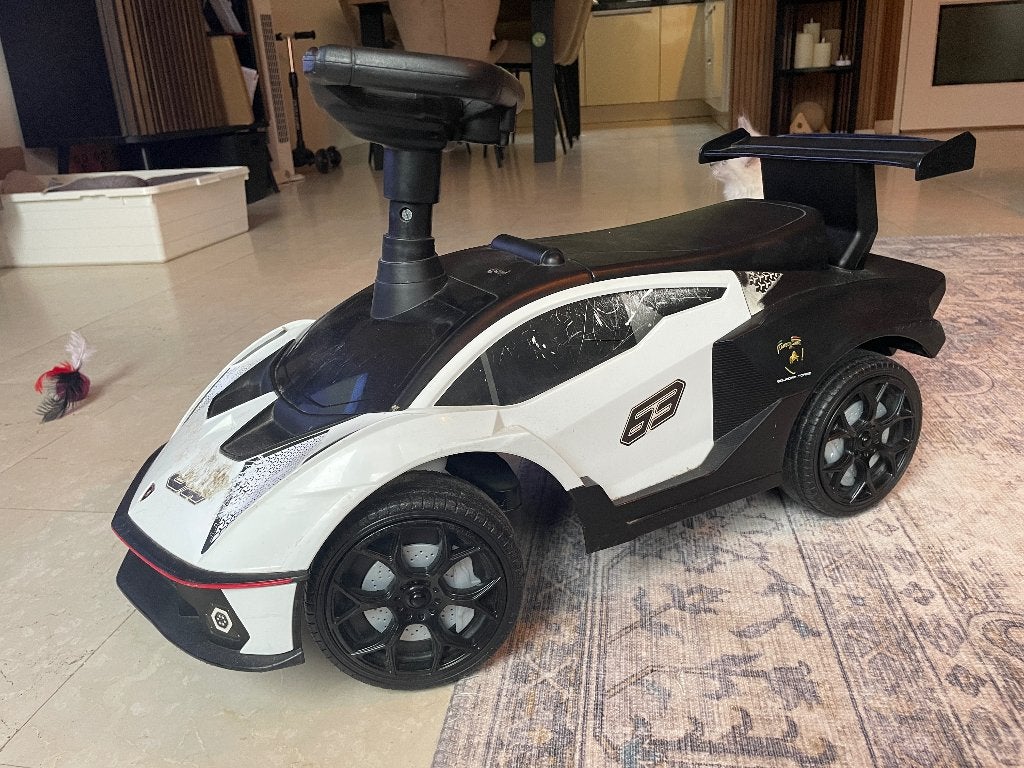 Loopauto model Lamborghini, Ophalen, Gebruikt
