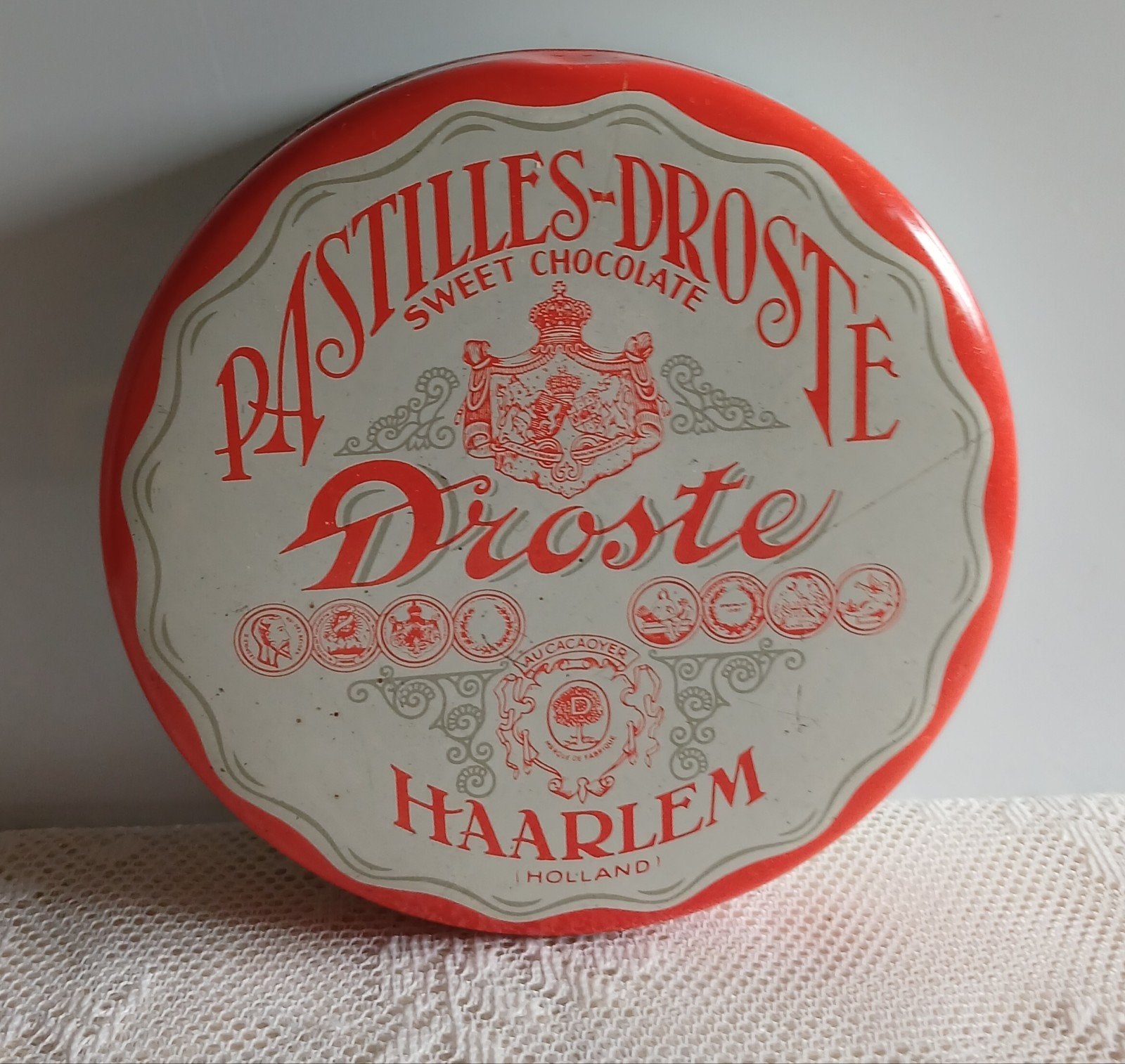 Droste Pastilles Blikje, Ophalen of Verzenden, Gebruikt, Overige, Droste