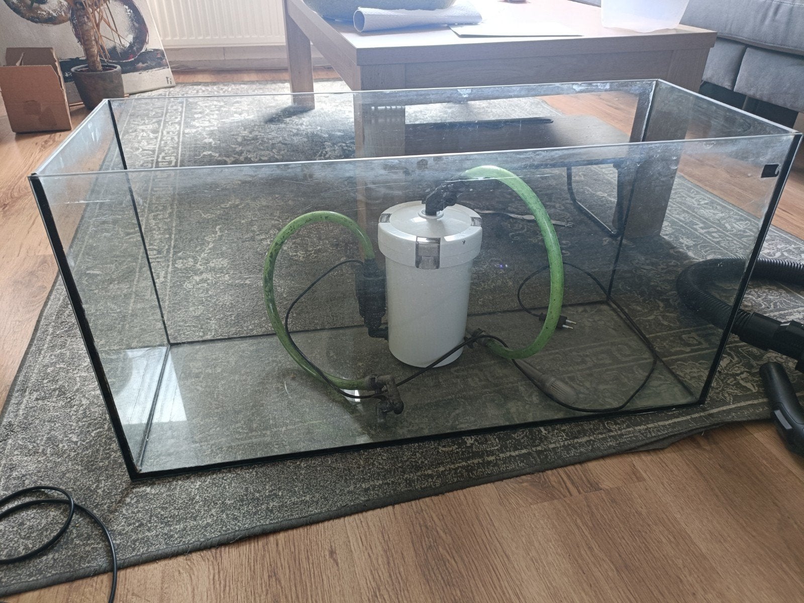 Aquarium te koop 80x30x40, Dieren en Toebehoren, Vissen | Aquaria en Toebehoren, Ophalen, Leeg aquarium