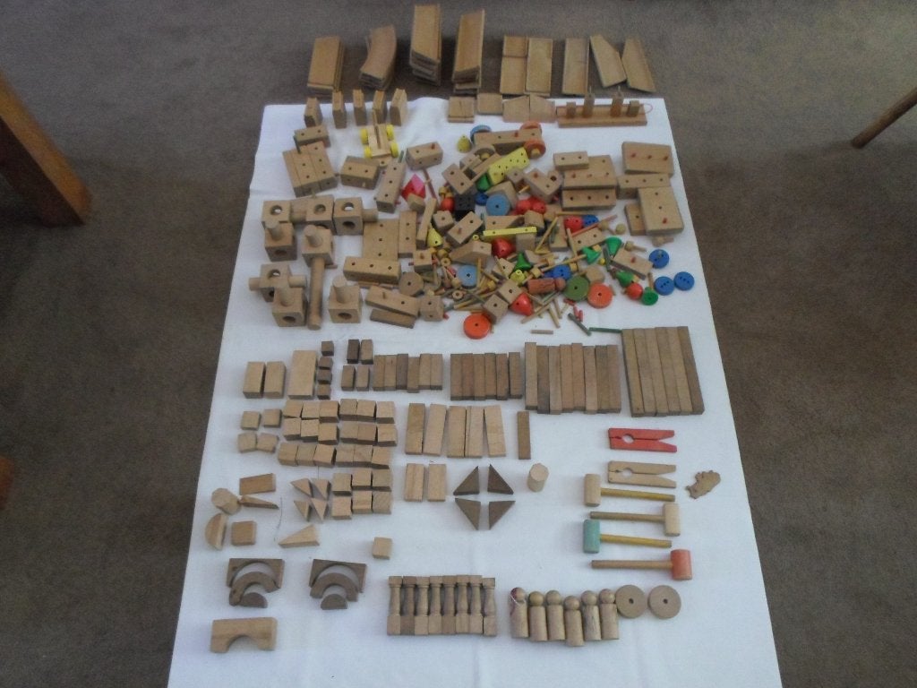 Houten   speelgoed    OUD., Antiek en Kunst, Ophalen of Verzenden