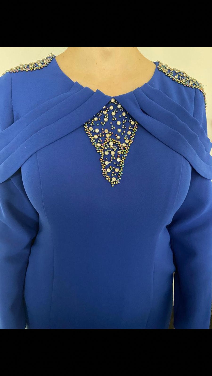 Galajurk, Kleding | Dames, Ophalen, Galajurk, Blauw, Maat 42/44 (L)