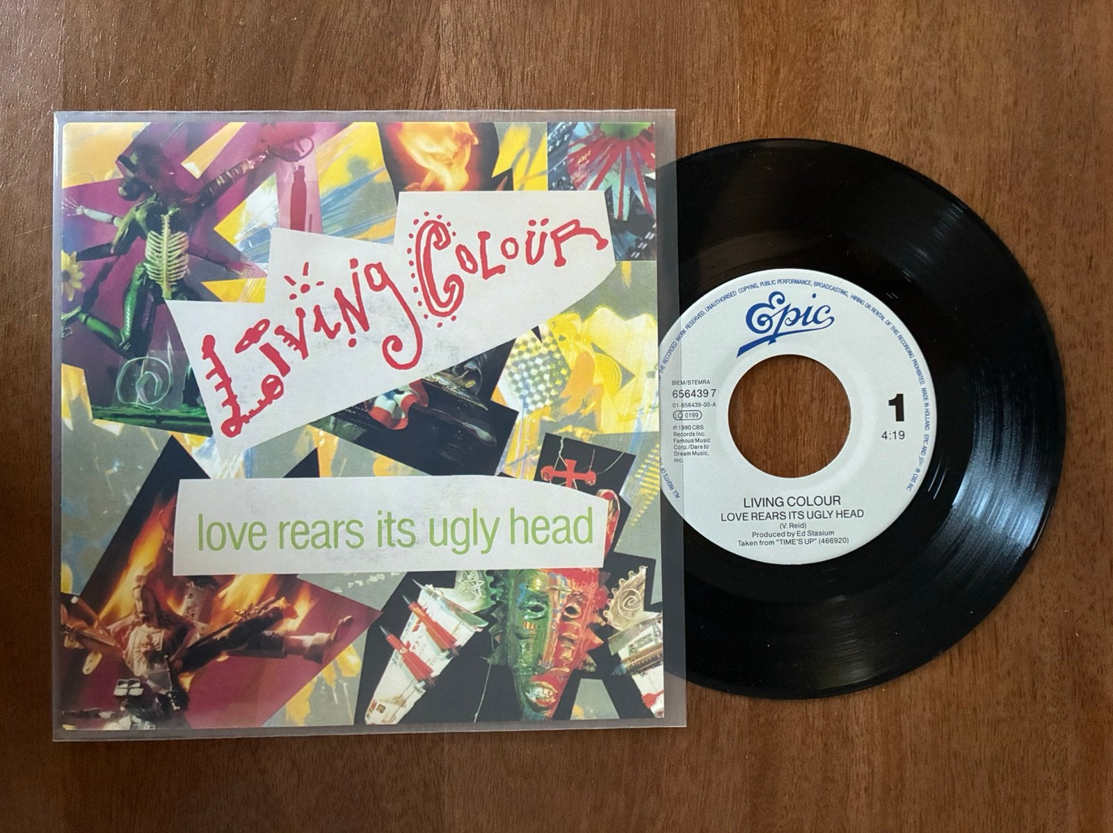 Living Colour - Love rears its ugly head, Cd's en Dvd's, Ophalen of Verzenden, 7 inch