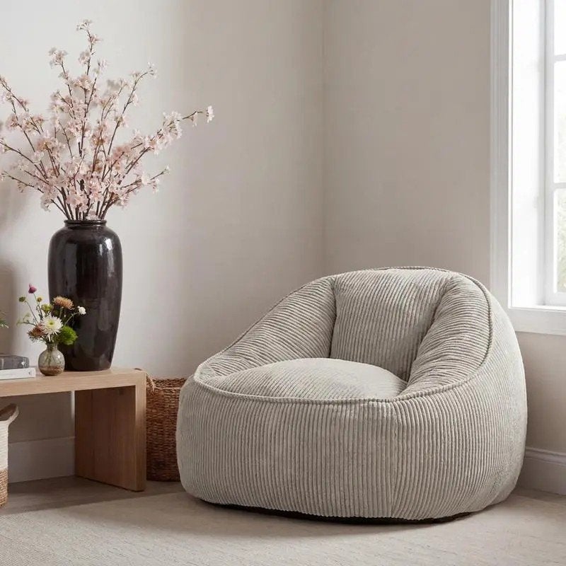 Foto 2 van Fauteuil Teddy Rib Action Lounge stoel Japandi Stijl Relax