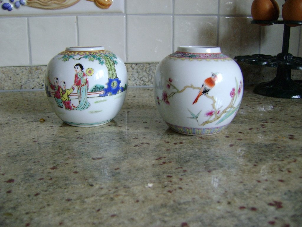 2 gemberpotten - Chinees of Japans, Ophalen of Verzenden