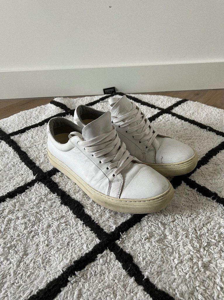 Heel goed wit leer Vagabond sneakers veter schoen 40 laag, Wit, Ophalen of Verzenden, Sneakers of Gympen, Gedragen