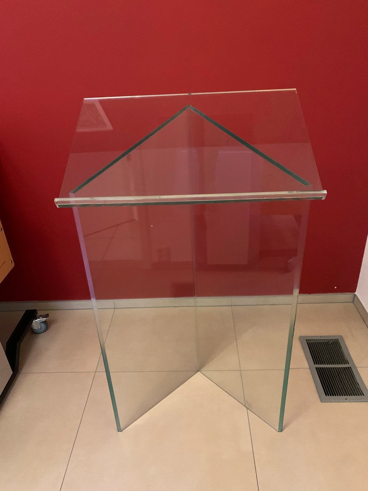 Perspex display standaard / sokkel, Ophalen, Gebruikt