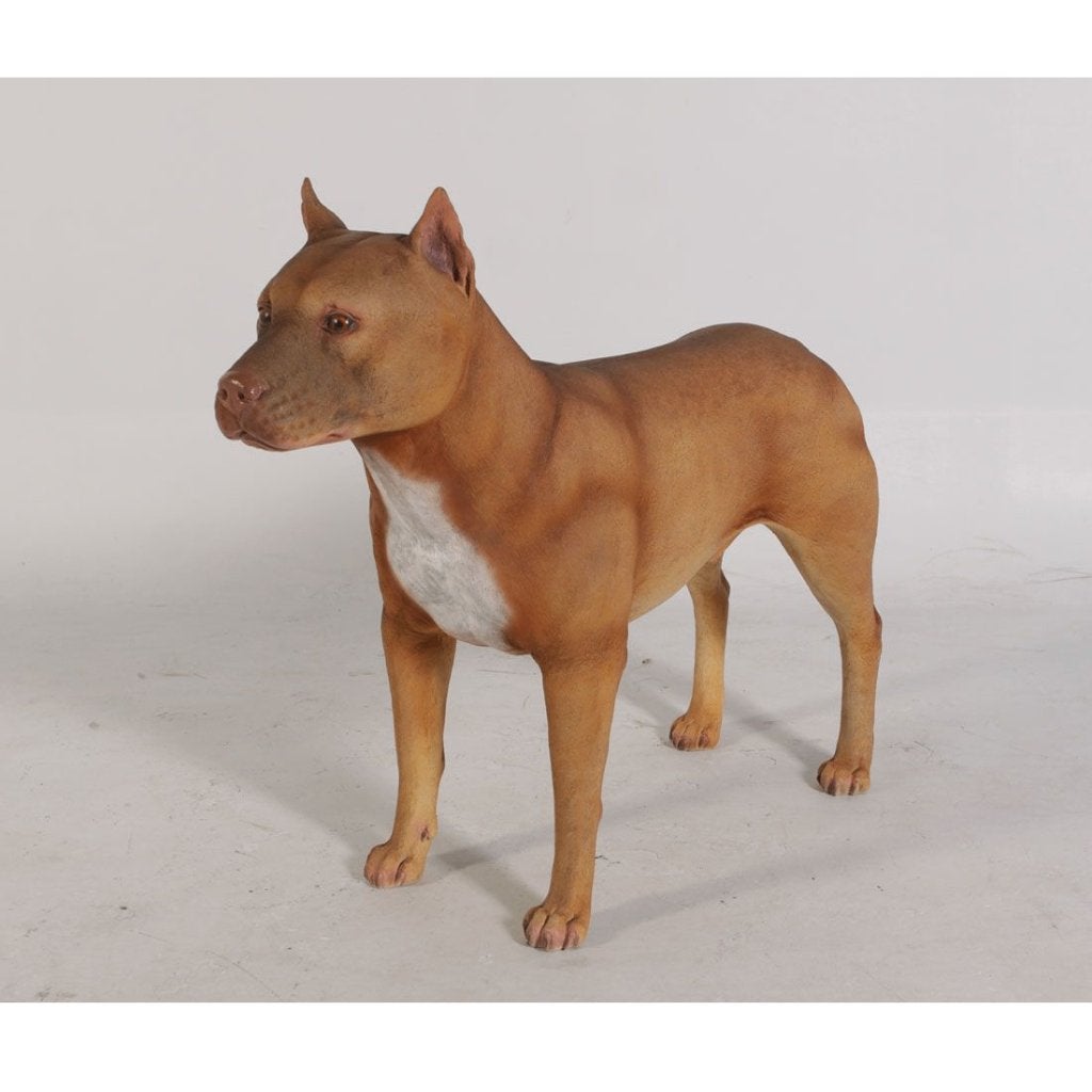 Pitbull beeld - Lengte 87 cm, Ophalen, Nieuw, Overige typen
