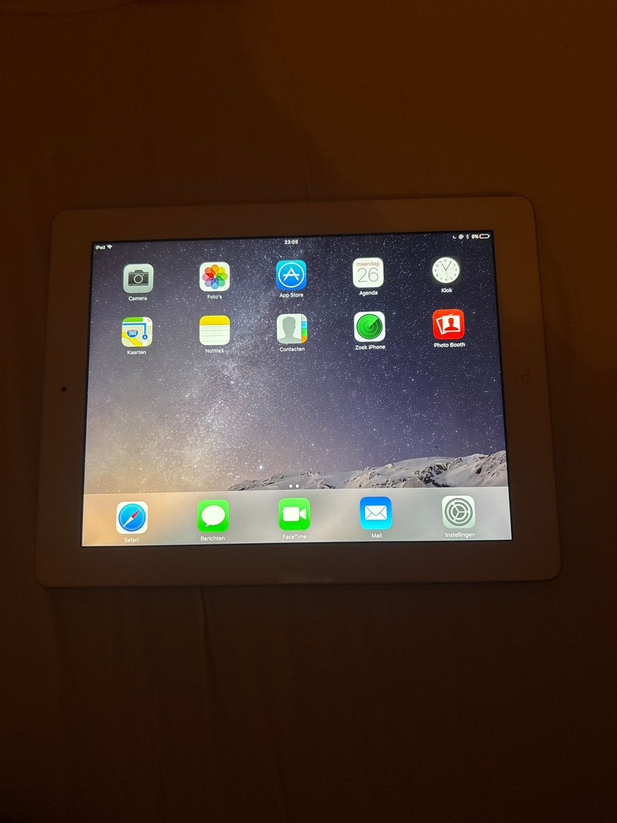 Apple iPad 4 (Model A1458) – 16GB Wit – Wifi (Geheel intact), Gebruikt, Apple iPad, Wit, 16 GB