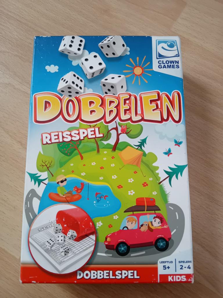 Dobbelen Reisspel - Clown Games (5+ jaar), Clown Games, Gebruikt, Ophalen of Verzenden, Drie of vier spelers