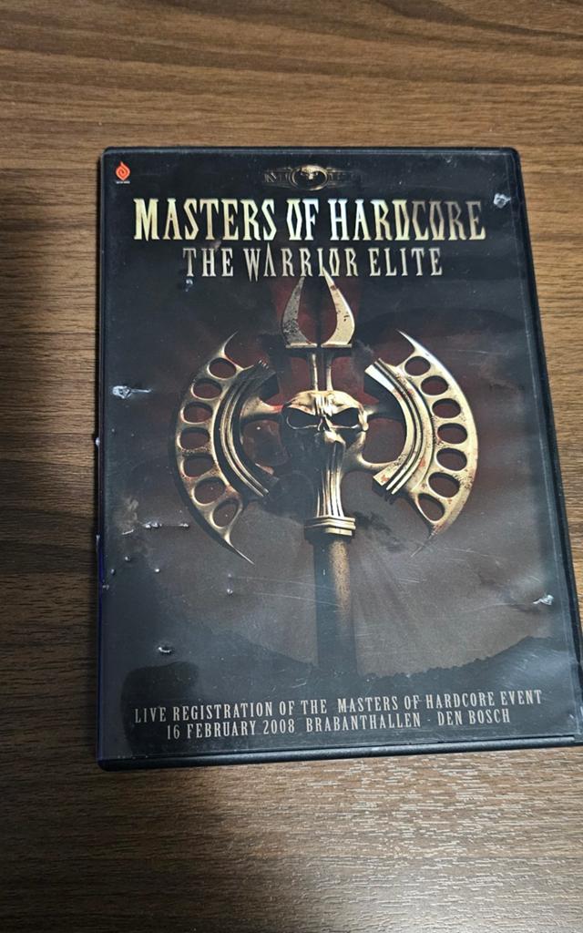 Masters of Hardcore The warriors elite dvd, Ophalen of Verzenden, Zo goed als nieuw
