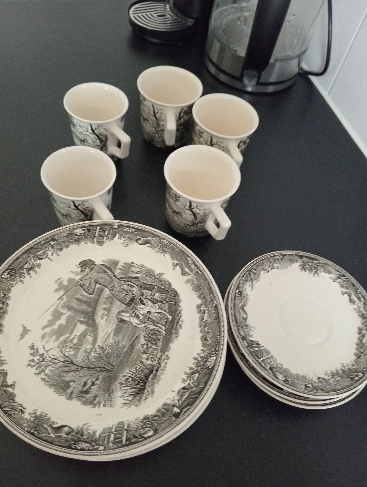 Villeroy & Boch Artemis servies - Vintage jachttaferelen, Villeroy & Boch, Vintage, Ophalen of Verzenden, Zo goed als nieuw