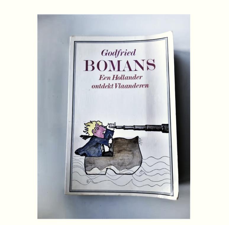 een hollander ontdekt vlaanderen-godfried bomans uit 1972, Ophalen of Verzenden, Gelezen, Godfried Bomans