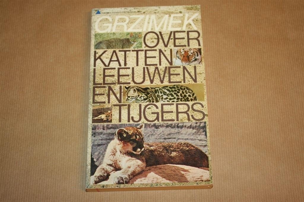 Grzimek over katten, leeuwen en tijgers, Boeken, Ophalen of Verzenden, Gelezen, Katten