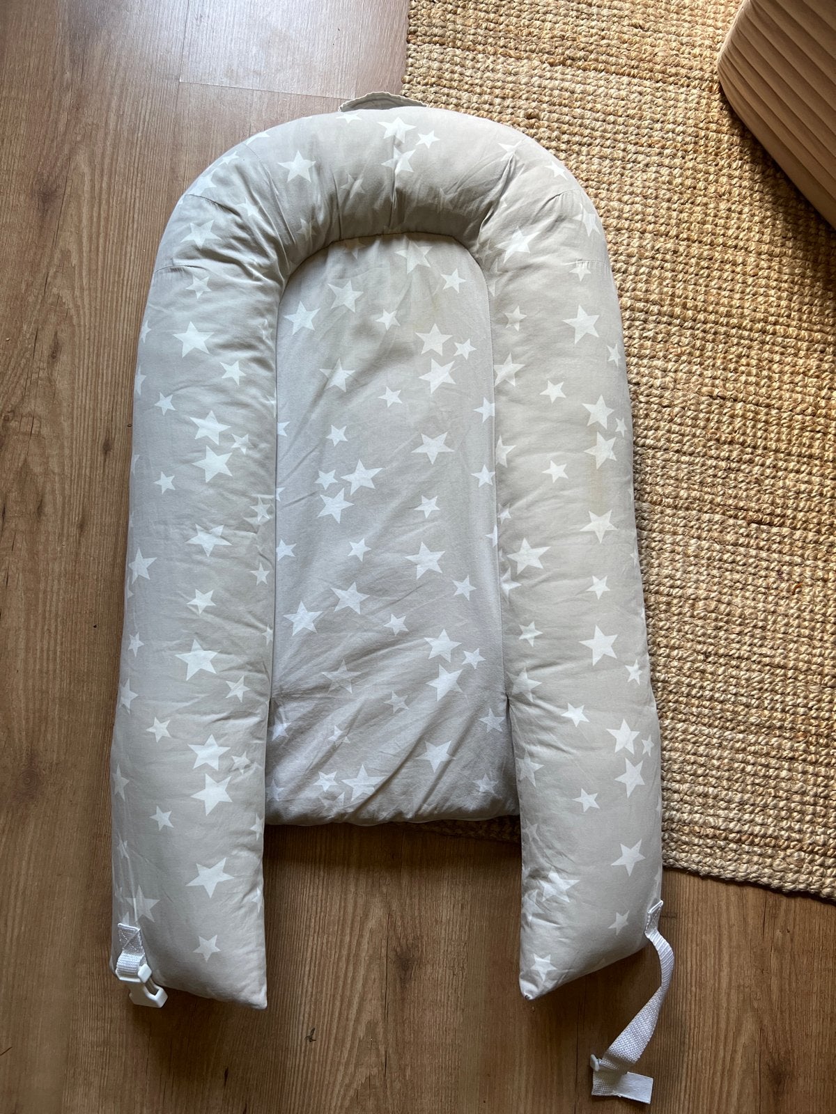 Babybedje/babynestje voor tussen jullie in - Dutje, Gebruikt, Eenpersoons, 70 cm of minder, 190 cm of minder