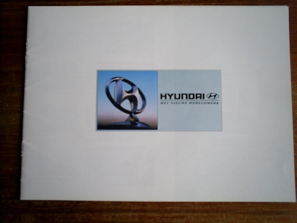 Hyundai Alle Modellen 1993 20 pag. + Prijslijst, Verzenden, Zo goed als nieuw, Overige merken