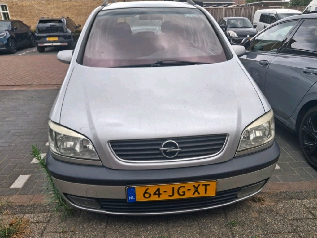 Opel zafira 2.2 16v, 4 cilinders, Particulier, Zilver of Grijs, Euro 3