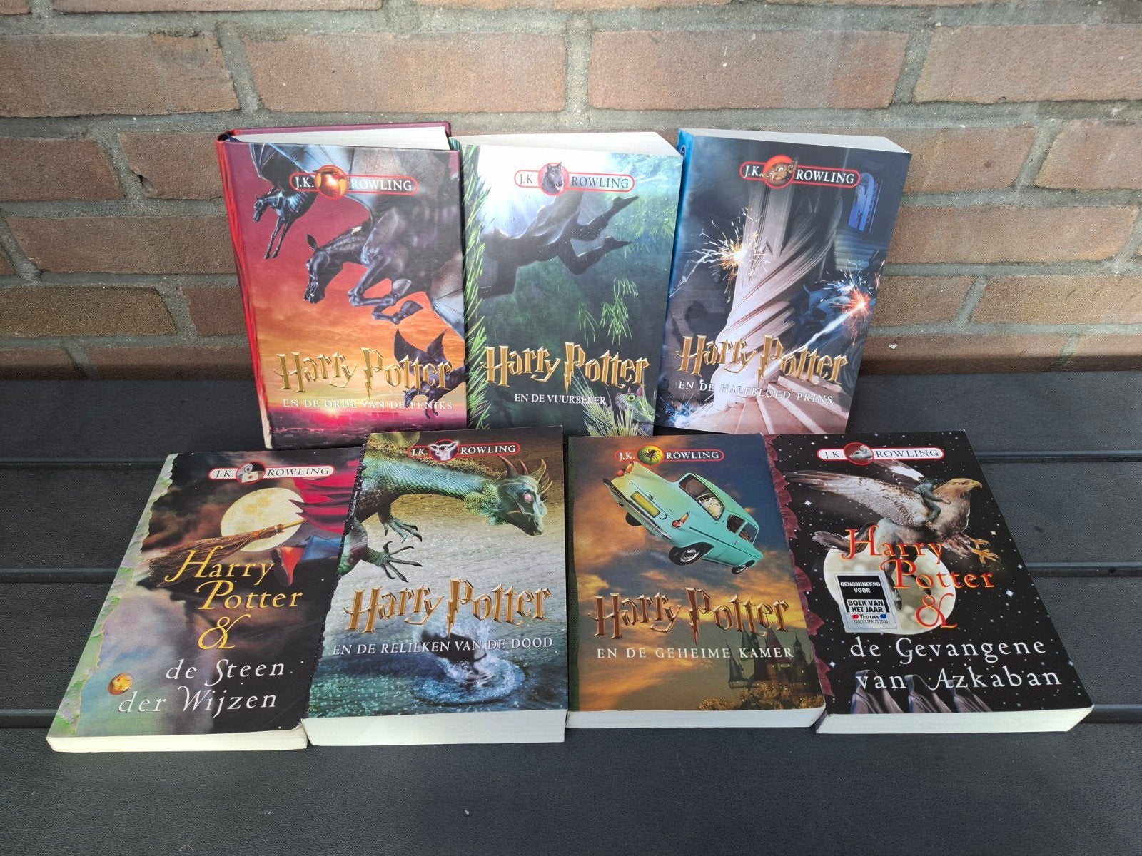 Harry potter boeken eerste drukken, Ophalen of Verzenden, Zo goed als nieuw, Overige genres