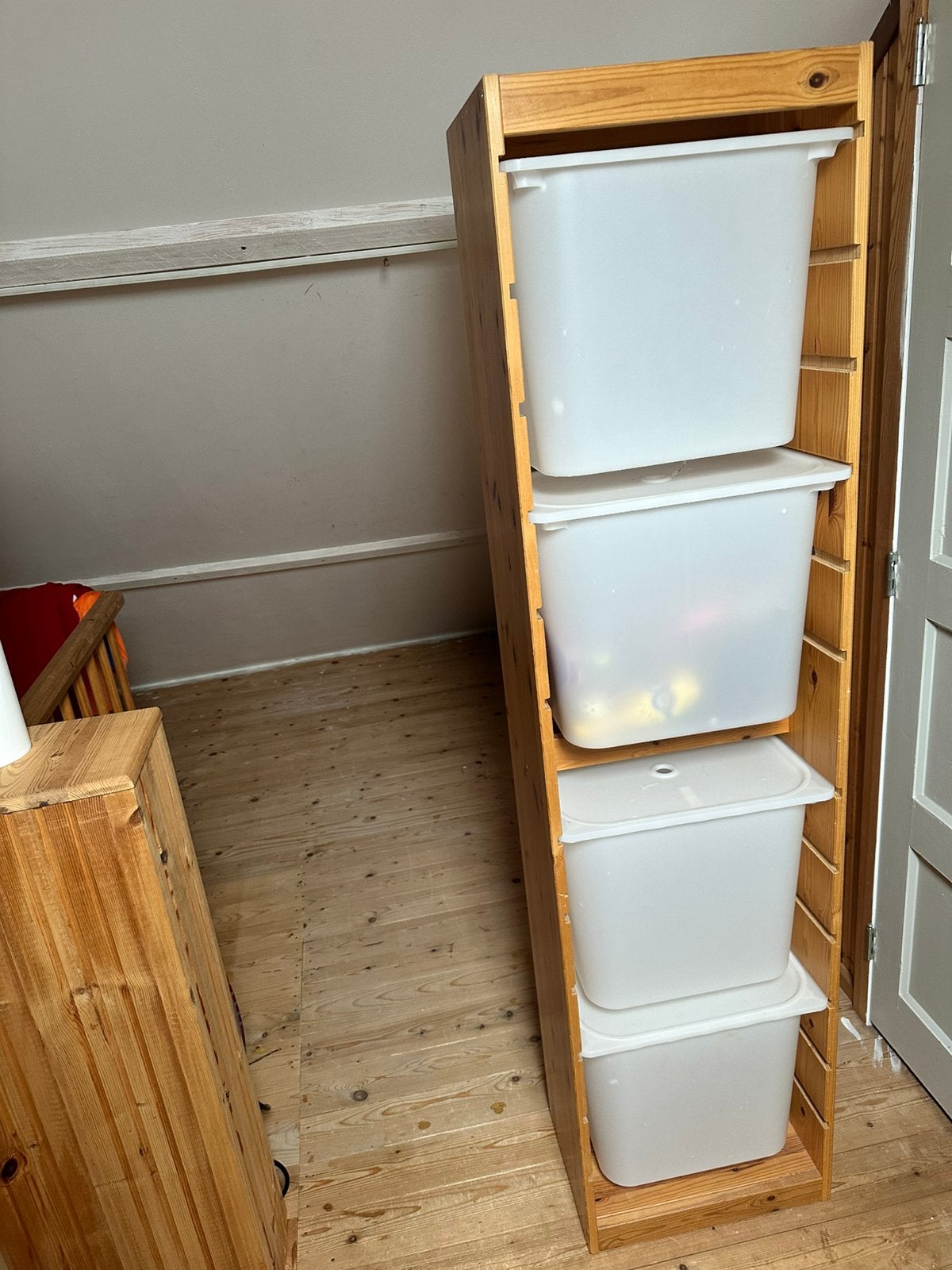 Ikea kasten met opbergbakken., Ophalen, Zo goed als nieuw