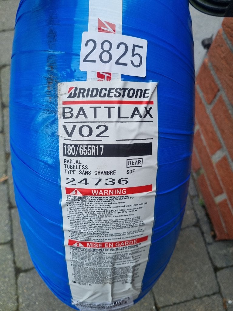 bridgestone slick, Ophalen