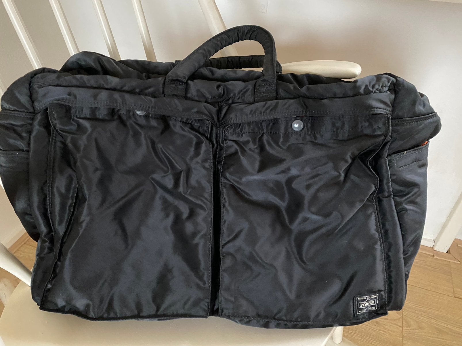 Head Porter Weekendtas Tas Tote Travel Bag Black Reistas, Ophalen of Verzenden, Zo goed als nieuw