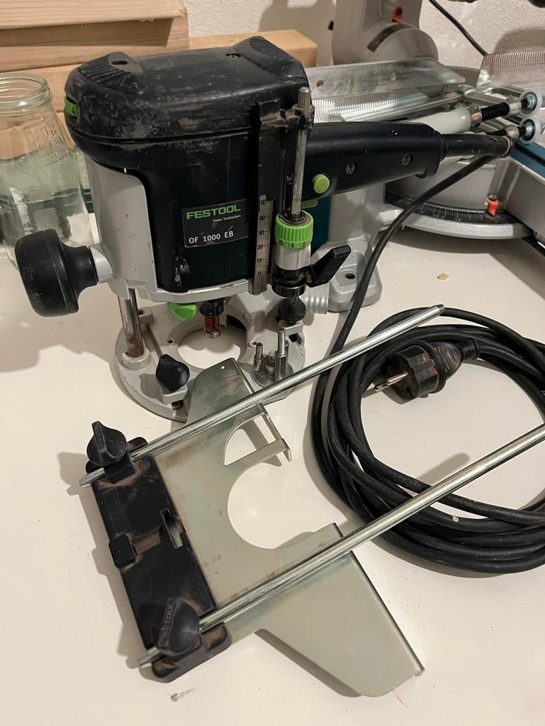 Festool OF 1000 EB Bovenfrees, Ophalen of Verzenden, Gebruikt, Elektrisch, Bovenfrees